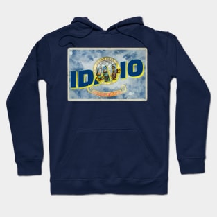 Idaho vintage style retro souvenir Hoodie